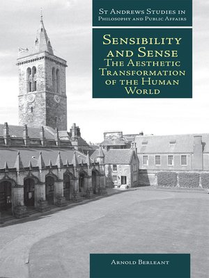 cover image of Sensibility and Sense